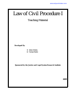Civil Procedure Law I.pdf